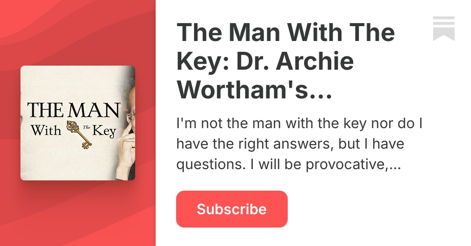 Escape Key Substack The Man With The Key: DocArch’s Substack, PhD | Substack
