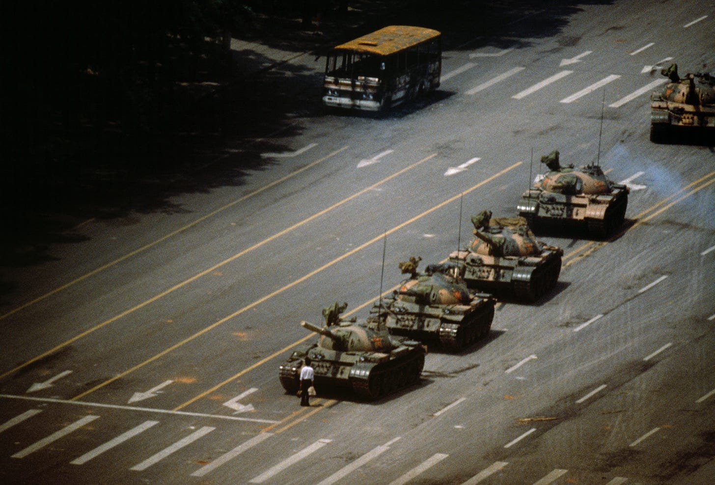 A group of tanks on a road
Description automatically generated A group of tanks on a road
Description automatically generated