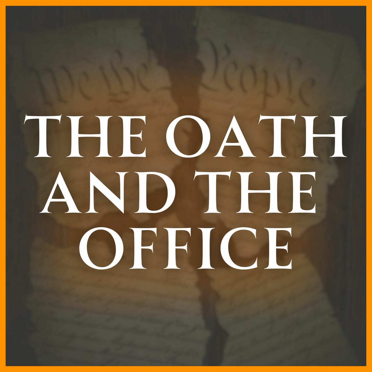 The Oath and the Office