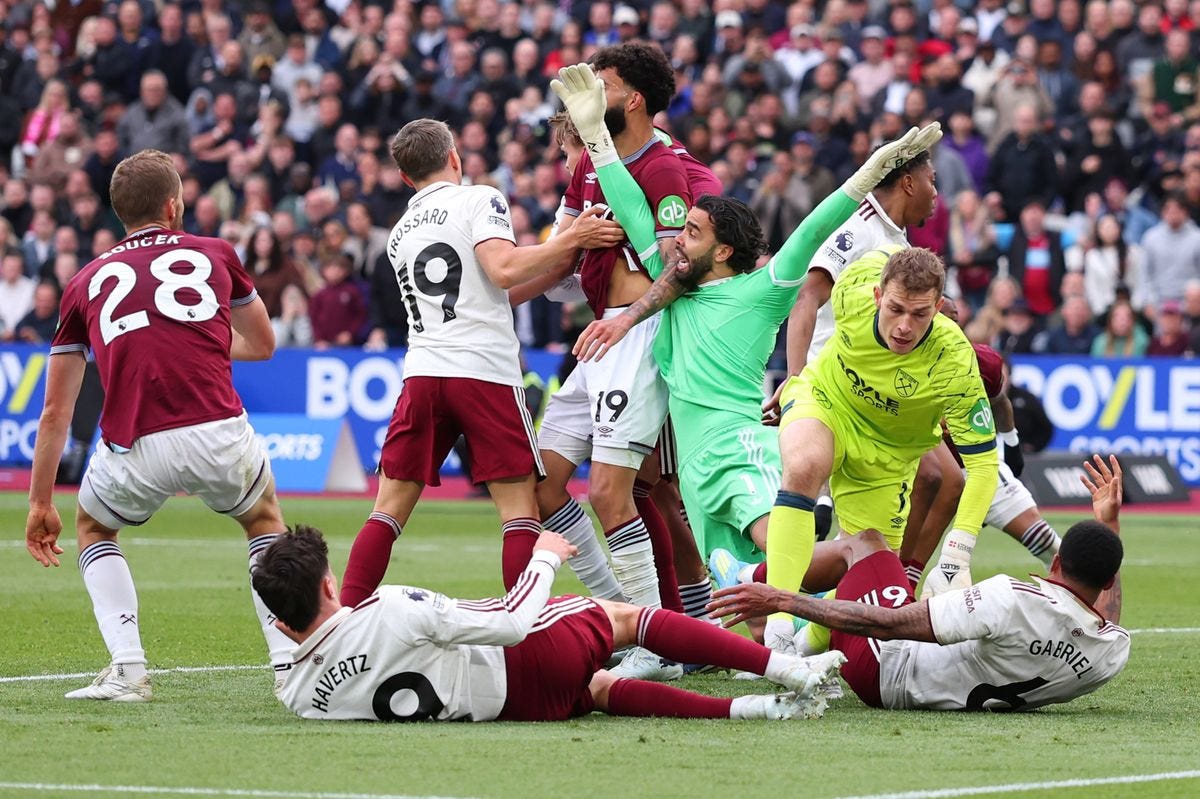 Arsenal given new referee verdict on disallowed West Ham goal after VAR  controversy | Football London