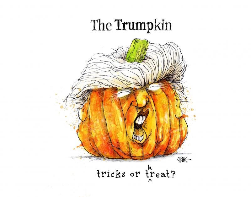 🎃 Our Rotten Pumpkin President