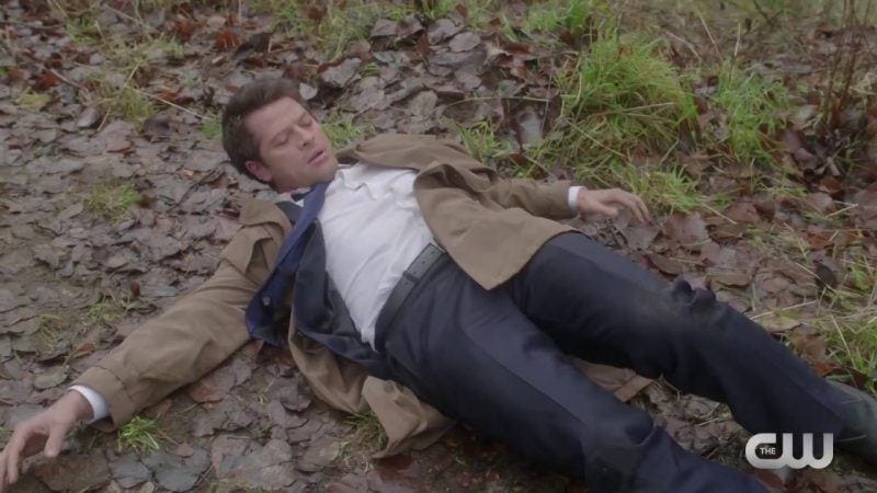 supernatural castiel on ground misha collins devils bargain 2018 supernatural castiel on ground misha collins devils bargain 2018