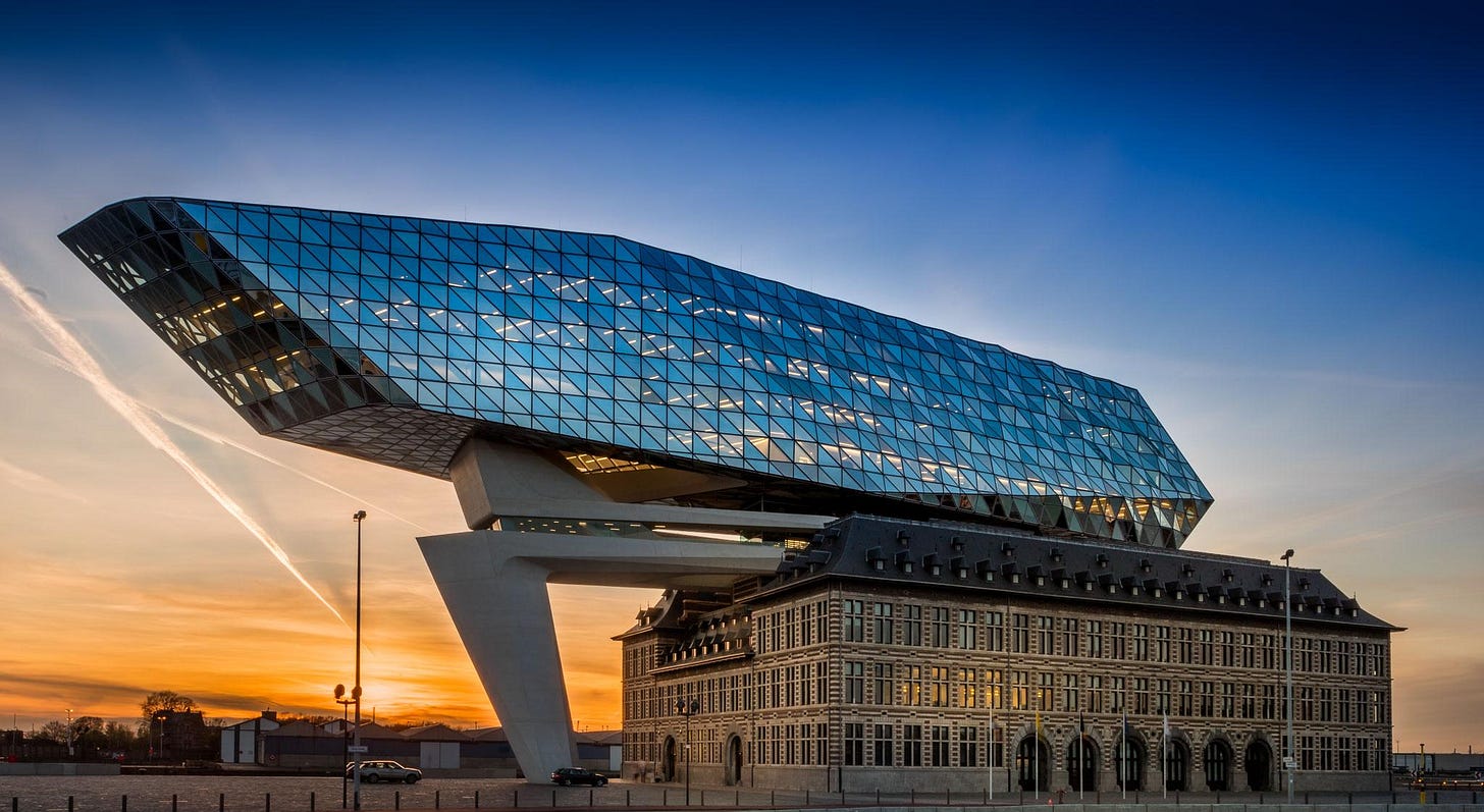 Antwerp Port House : r/europe Antwerp Port House : r/europe
