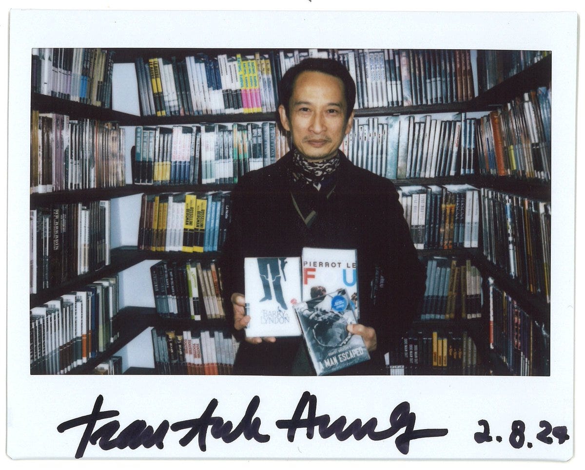 Criterion Collection on X: "A great visit from writer-director Tran Anh Hung! ✨ His new film THE TASTE OF THINGS is now playing at @IFCCenter and @FilmLinc in New York and @laemmle Criterion Collection on X: "A great visit from writer-director Tran Anh Hung! ✨ His new film THE TASTE OF THINGS is now playing at @IFCCenter and @FilmLinc in New York and @laemmle