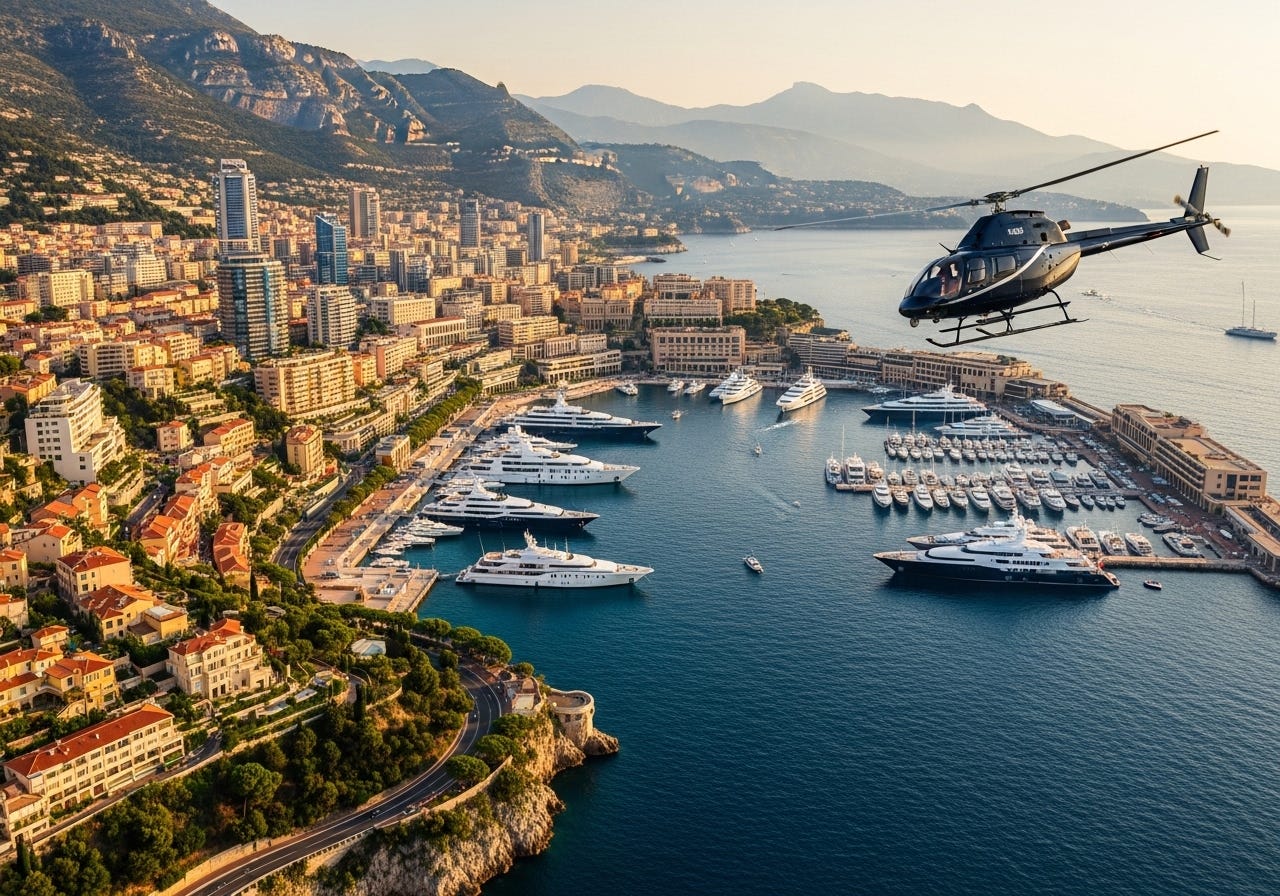 Helicopter Charter between Nice and Monaco - BLADE Helicopter Charter between Nice and Monaco - BLADE