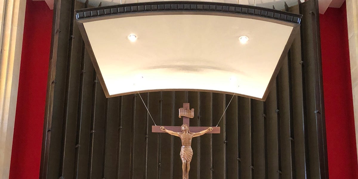 Rite of reparation restores Annunciation church for worship after August shooting