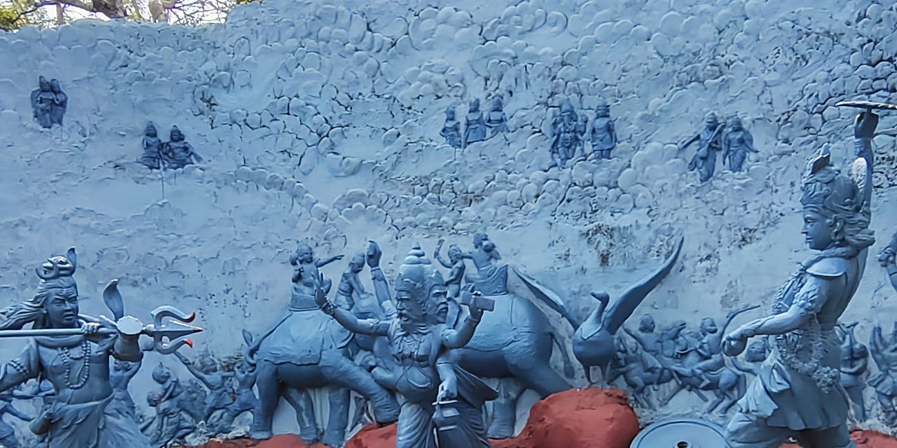 The Harihara War: Lord Vishnu vs. Lord Shiva
