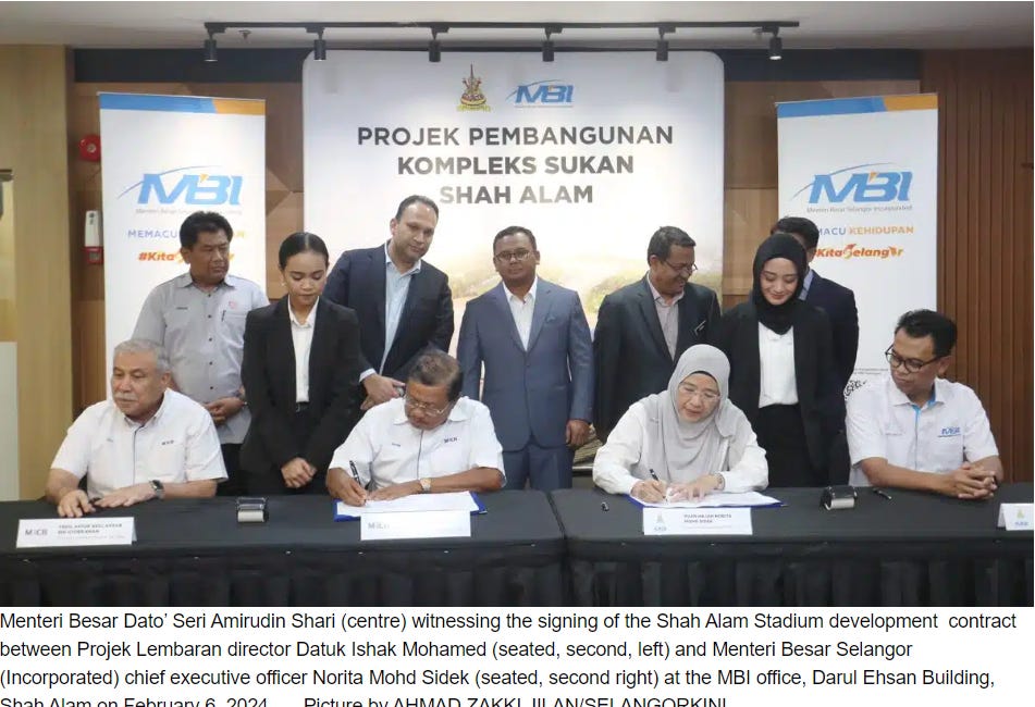 MRCB receives ‘go ahead’ to demolish the Shah Alam Stadium