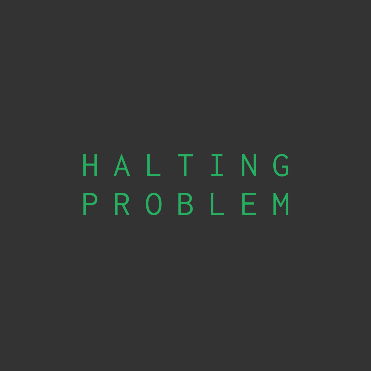 Halting Problem