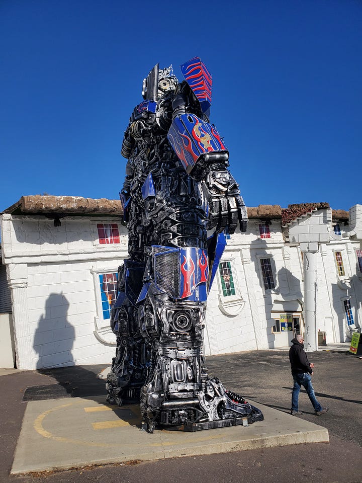 Transformers of Wisconsin Dells. Images: Neal Ungerleider