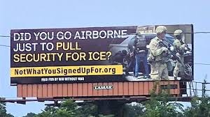 Billboards aimed at troops ask 'is this ...