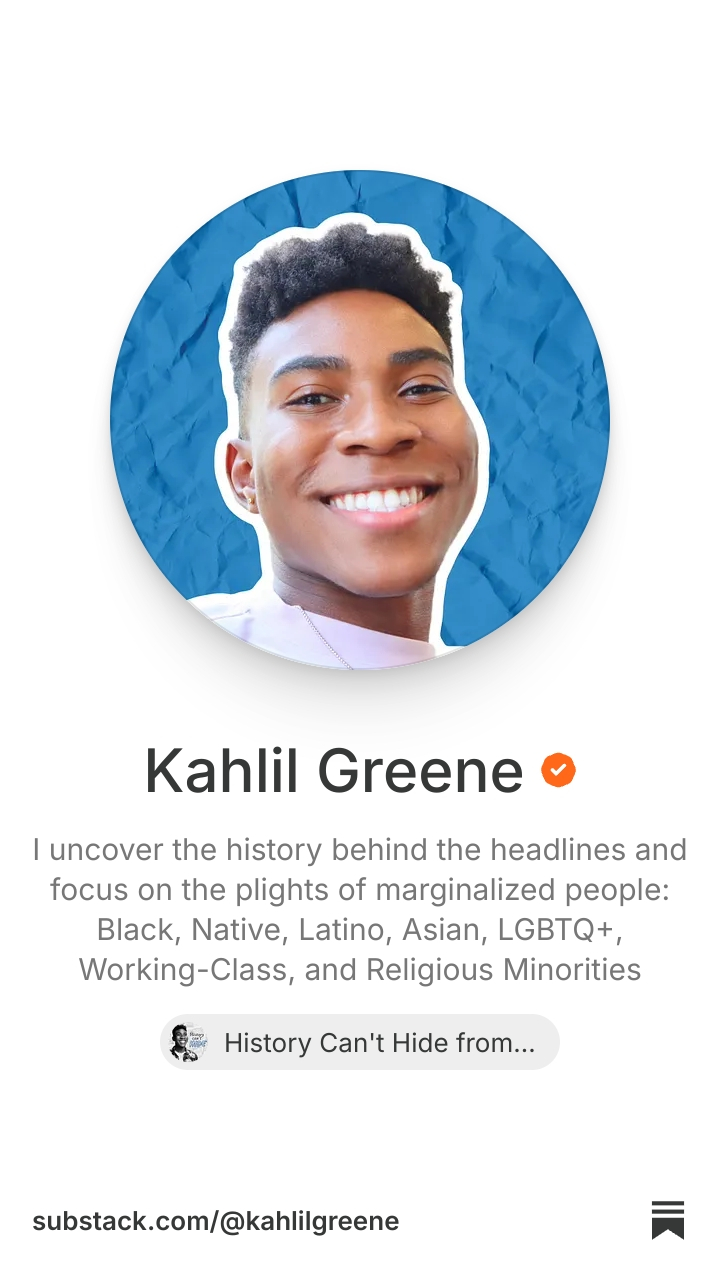 Kahlil Greene | Substack