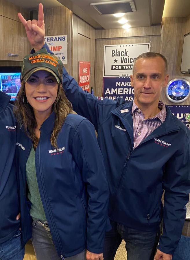 Kristi Noem-Corey Lewandowski affair shakes up Trump running mate stakes