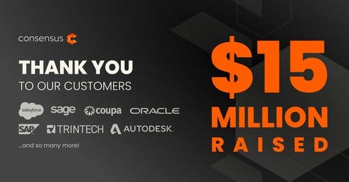 Consensus has raised $15 million in a Series B funding round to drive additional growth.