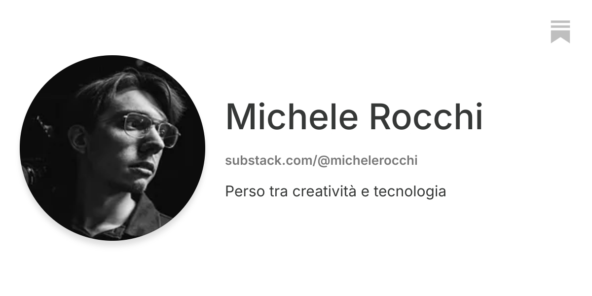 Michele Rocchi | Substack