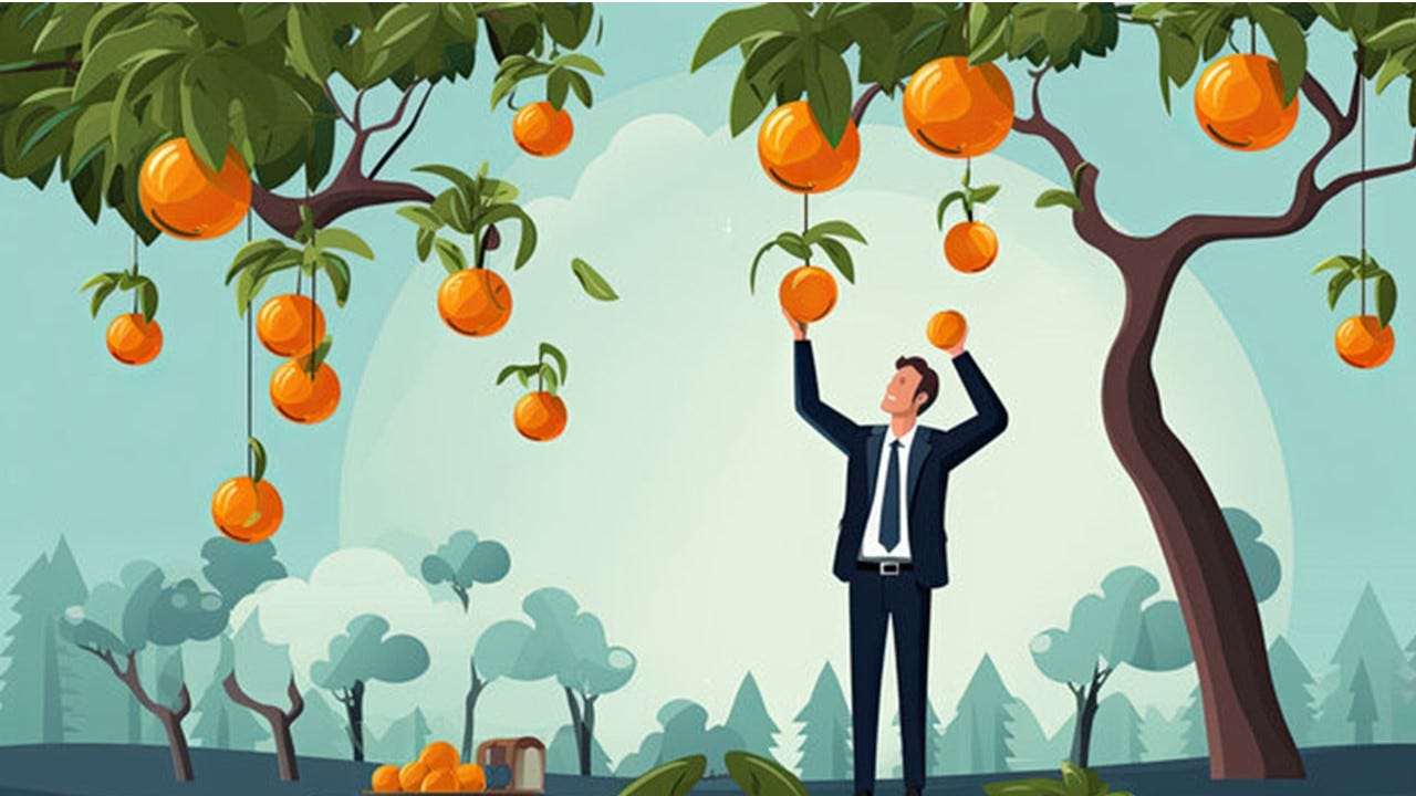 A person in a suit holding oranges

AI-generated content may be incorrect.