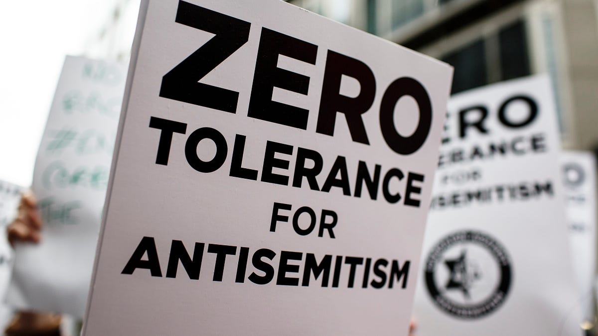 The anti-antisemitism movement is failing