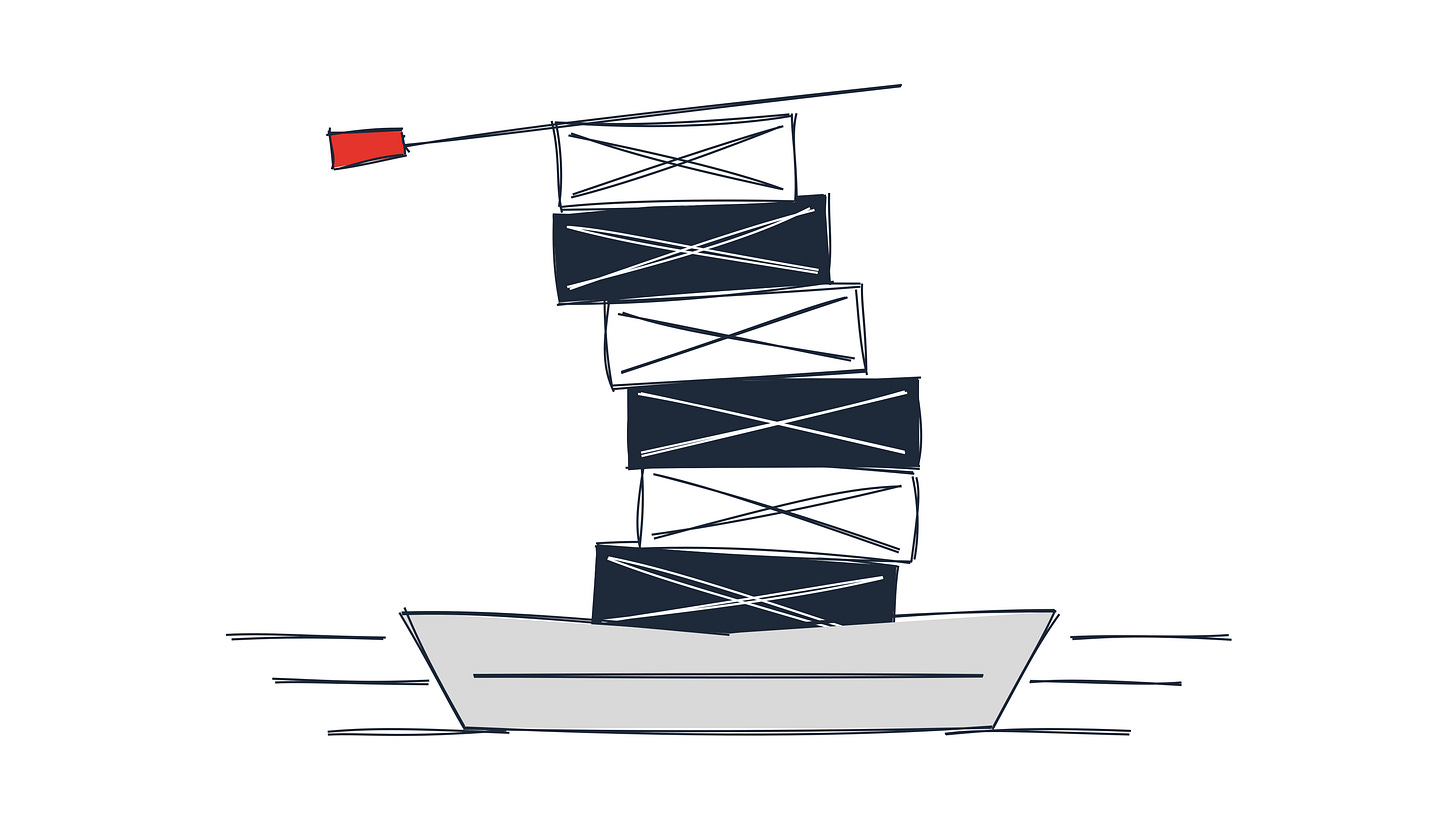 Failing stack of data tools. Failing stack of data tools.