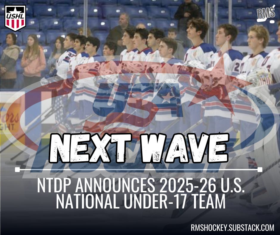Ntdp Pack Back NTDP Announces 2025-26 U.S. National Under-17 Team