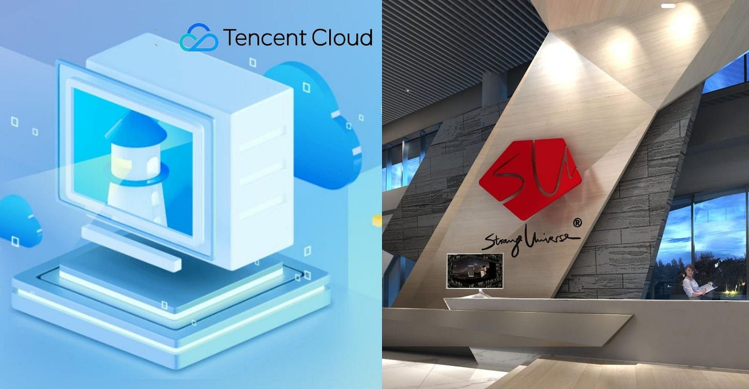 Tencent Cloud and Singapore-Based Strange Universe to Develop Web3 Business Metaverse Platform Tencent Cloud and Singapore-Based Strange Universe to Develop Web3 Business Metaverse Platform