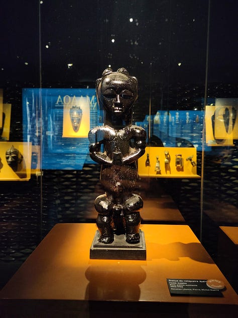 Vue du parcours permanent du Musée des Arts africains, océaniens et amérindiens (septembre 2025)