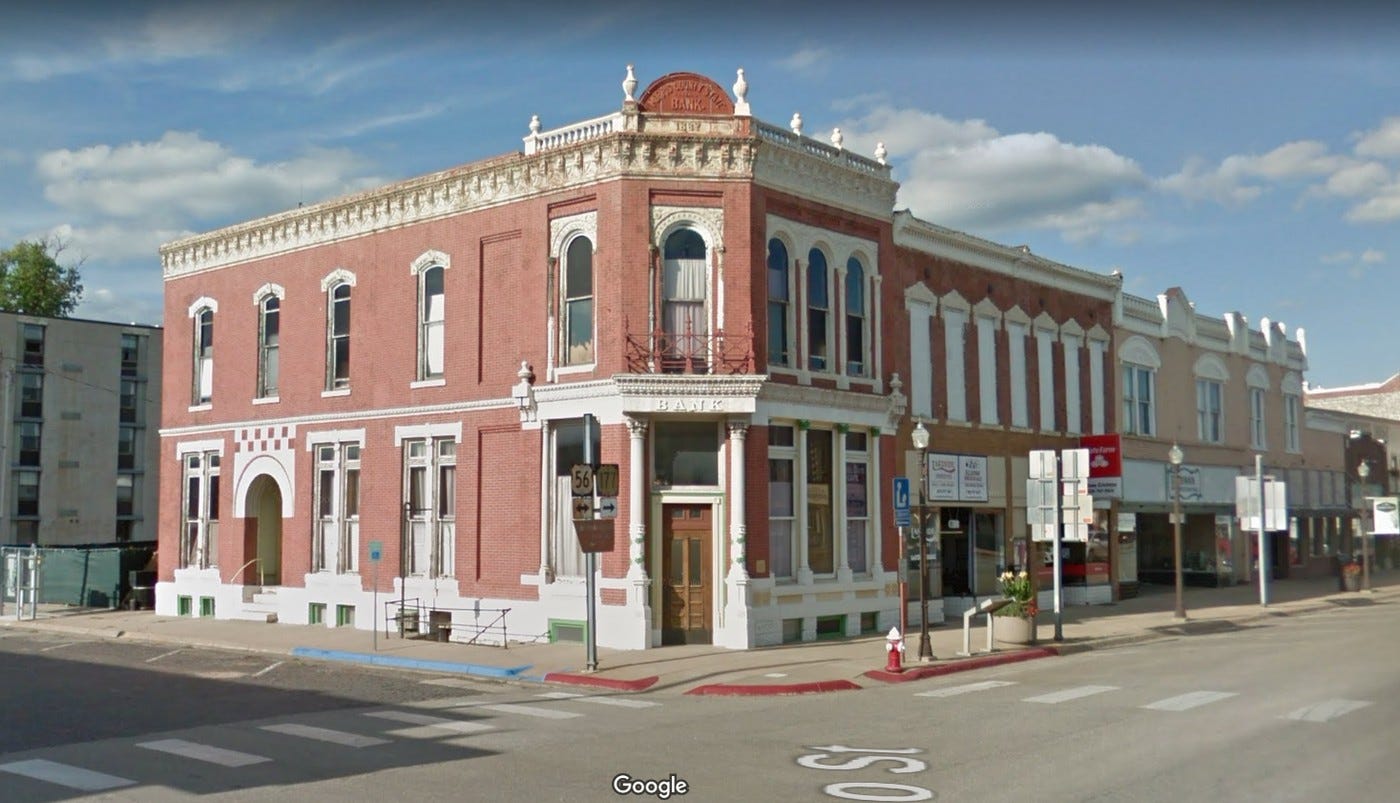 Recent image of the Council Grove National Bank from Google.com Recent image of the Council Grove National Bank from Google.com