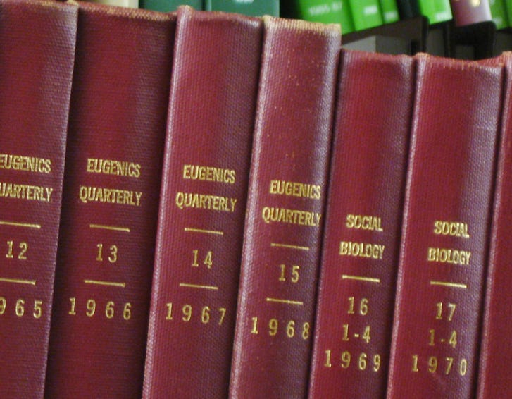 Set of "Eugenics Quarterly" issues from 1965-1970 Set of "Eugenics Quarterly" issues from 1965-1970