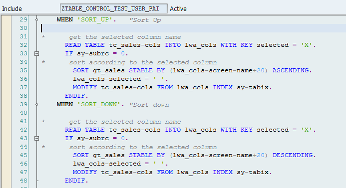 controls table-control-button-abap-logic