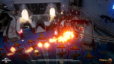 Screens of The THING Pinball for Zen Studios' Pinball M