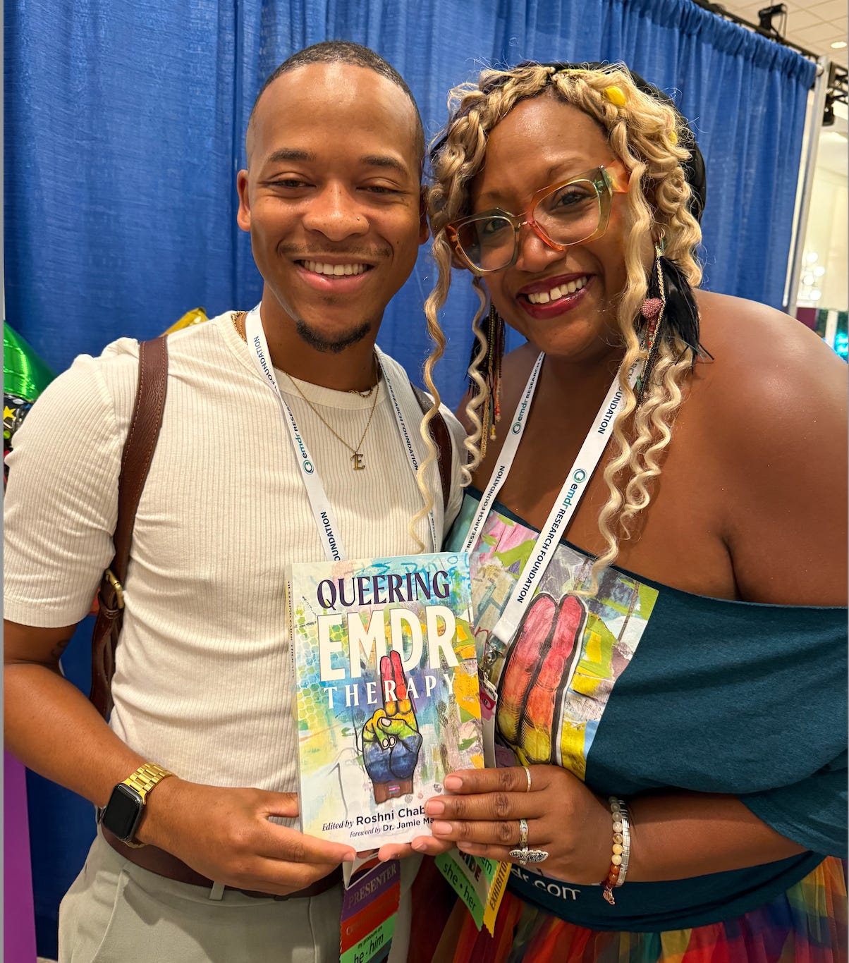 A black man and a black woman hold together a copy of Queering EMDR Therapy A black man and a black woman hold together a copy of Queering EMDR Therapy