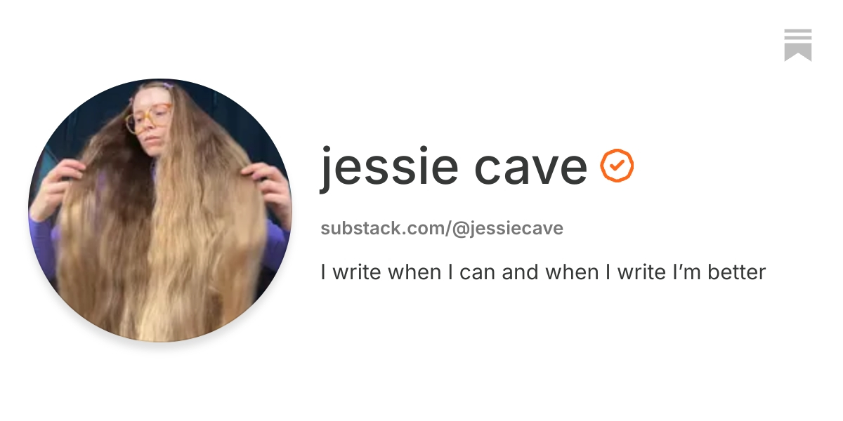 jessie cave | Substack
