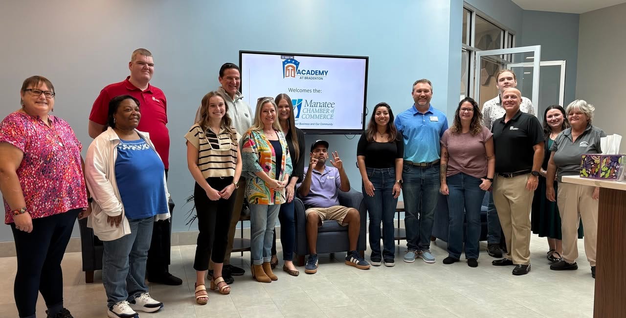 Academy at Bradenton Hosts Manatee Chamber for Lunch & Learn