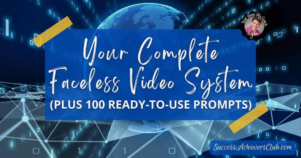 Face Less Video Operator Prompt Your Complete Faceless Video System (Plus 100 Ready-to-Use Prompts)