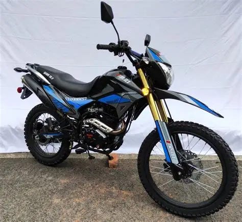 Hawk 250 DLX Enduro Dirt Bike,5-Speed, Street Legal | GoKarts USA®