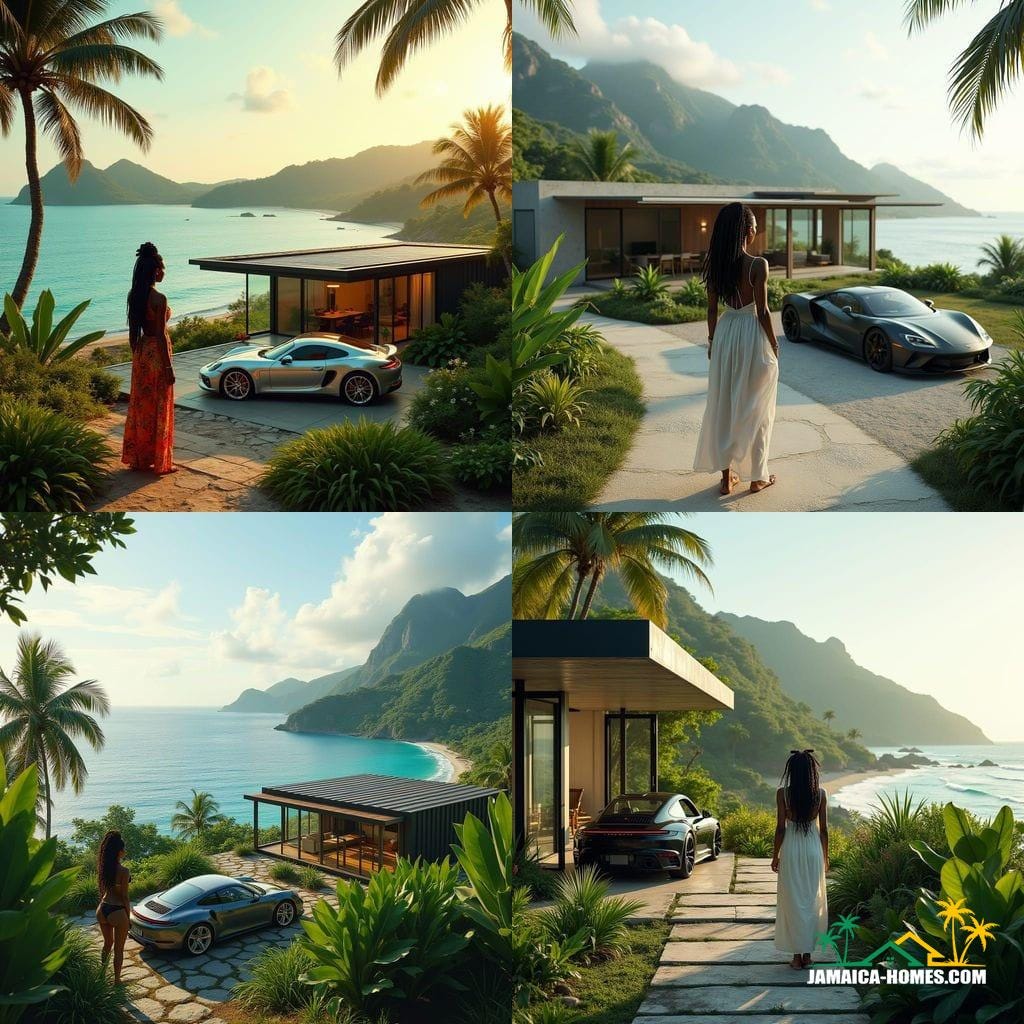 Mountain-Top Container Home Overlooking the Beach