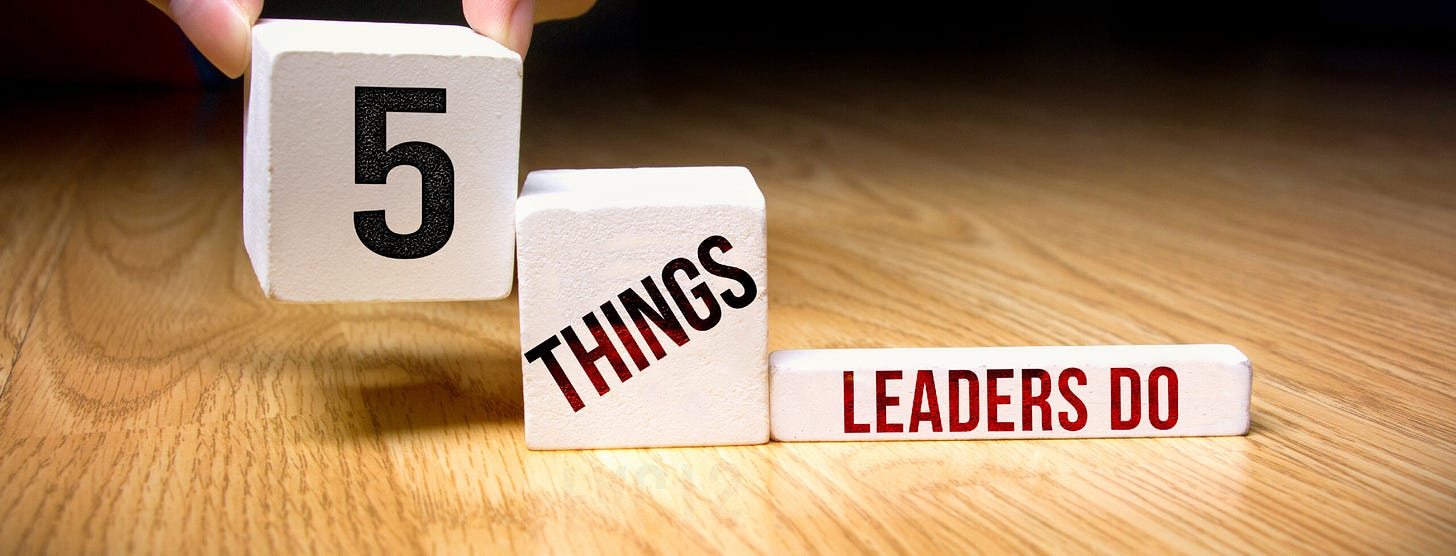 The 5 Things Leaders Do | Maxwell Leadership