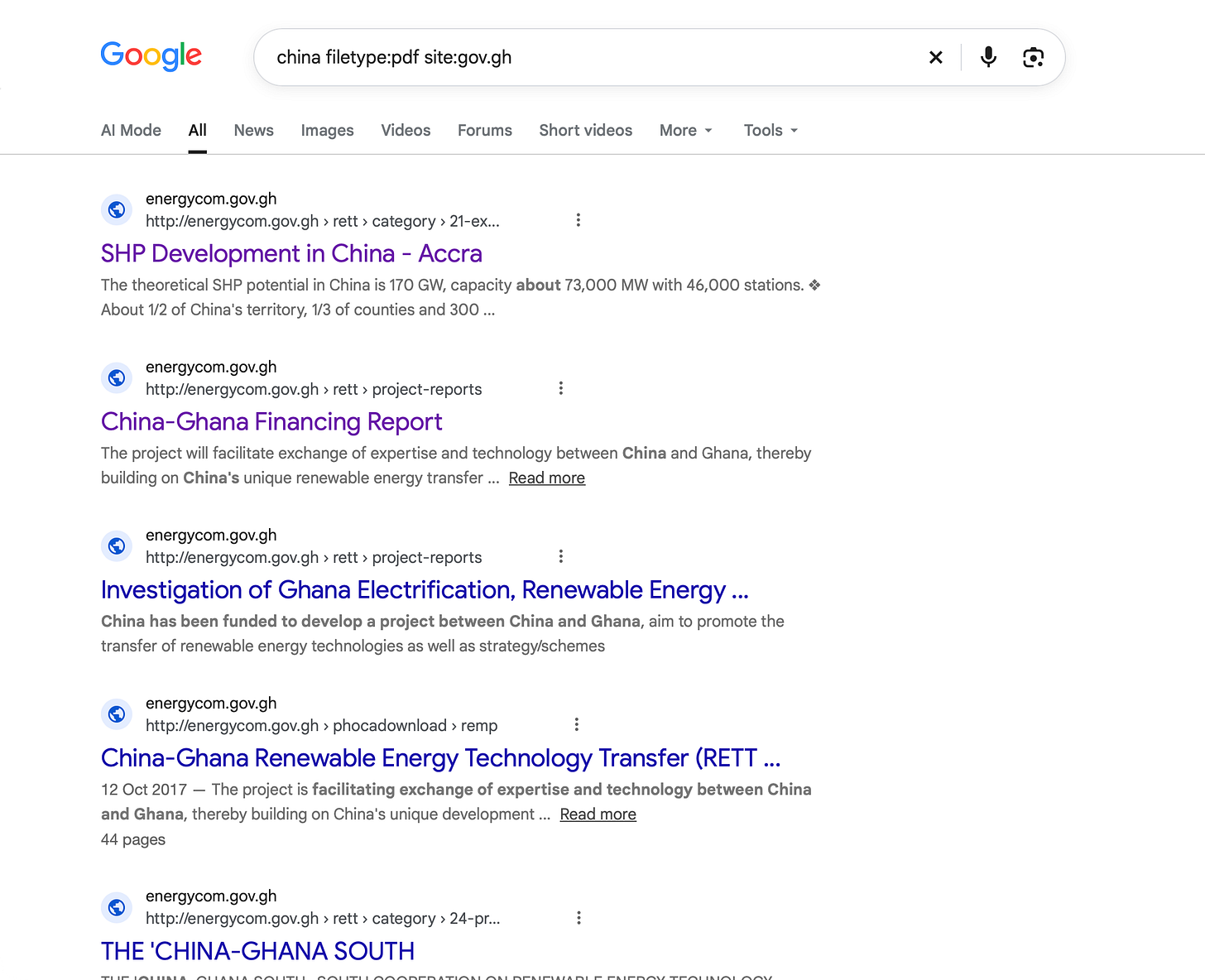 Google: china filetype:pdf site:gov.gh Google: china filetype:pdf site:gov.gh