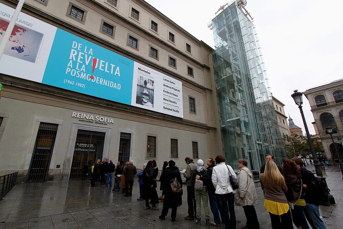 The Museo Reina Sofia in Madrid, where Guernica hangs today