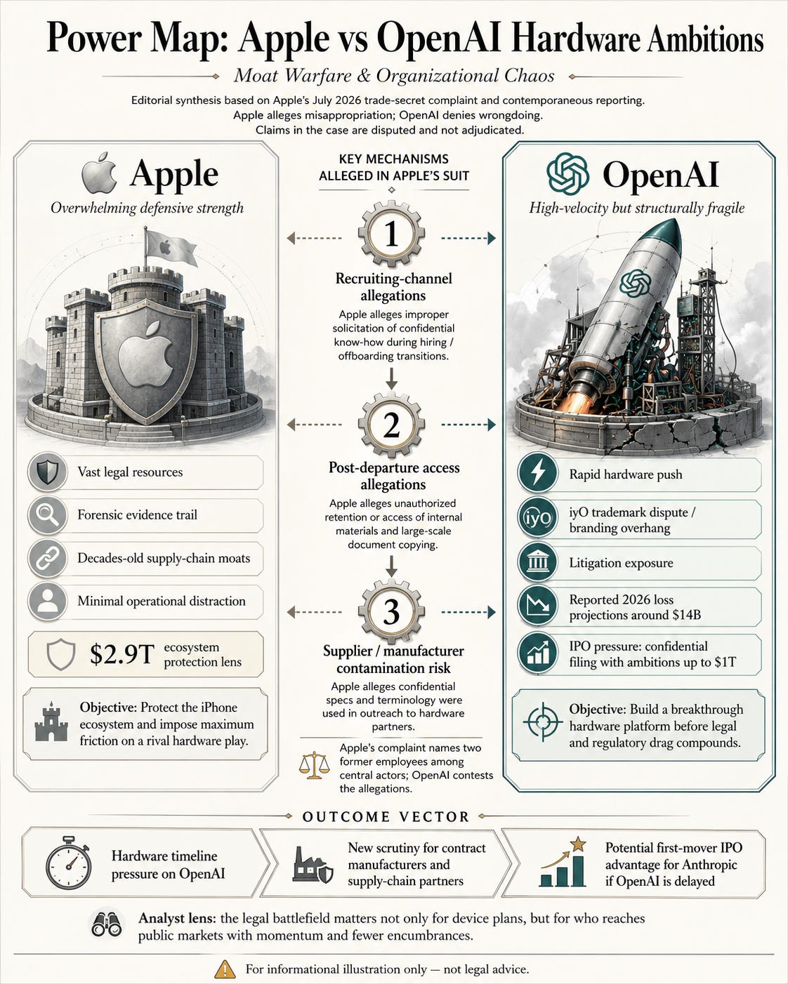 Apple Draws the Line: Trade Secret Theft Ends the Cooperative AI Era