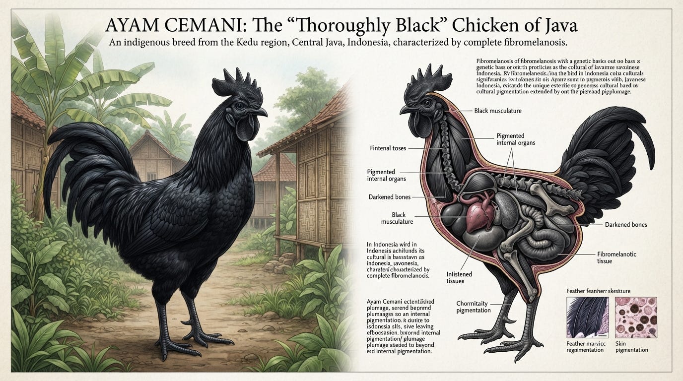 The challenge is not only making Ayam Cemani successful globally, but ensuring its story and origins remain protected. 🇮🇩✨