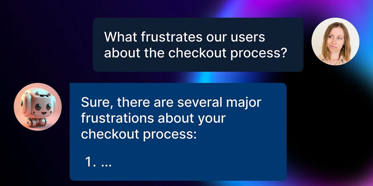 Al Question I built an AI that answers questions based on UX research data