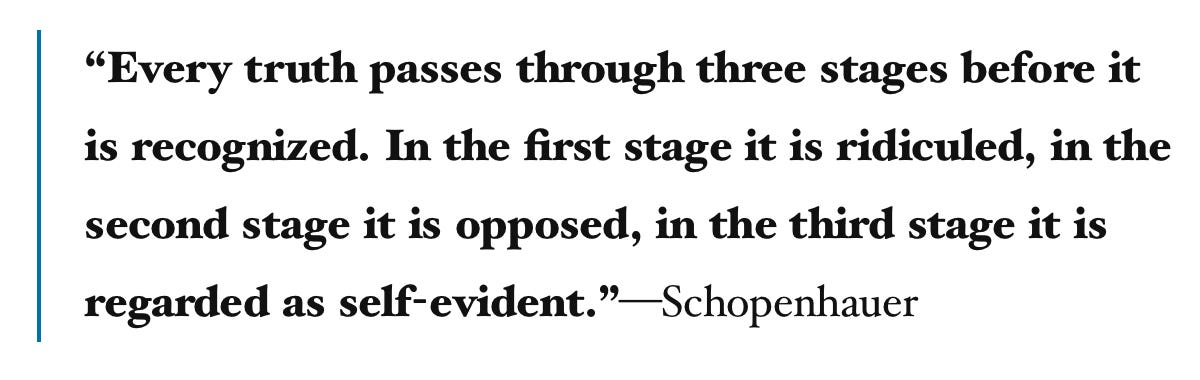 Satya Nadella and the three stages of scientific truth
