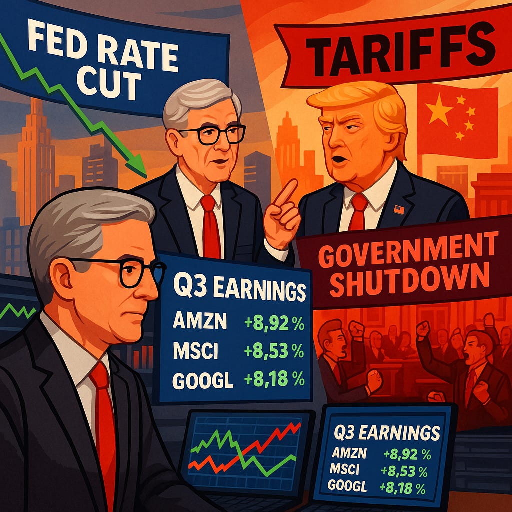 Markets React to Fed Rate Cut, Trump–Xi Trade Truce, and 32-Day Shutdown |  WVU SMIF Portfolio Update (Nov 2, 2025)