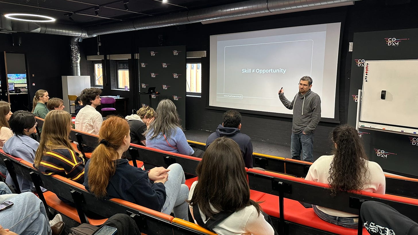 Technical Skills Are Not Enough: Positioning Yourself for the Job Market
With Ben Brink at Codam College