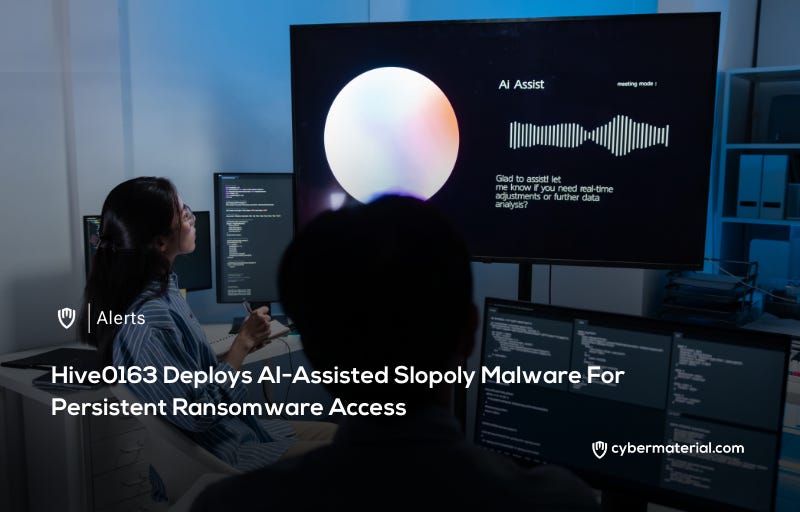 Hive0163 Employs AI-Driven Malware for Ransomware Attacks