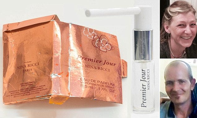 Novichok James Bond-style: Perfume bottle used by Salisbury assassins was  'made by top scientists | Daily Mail Online
