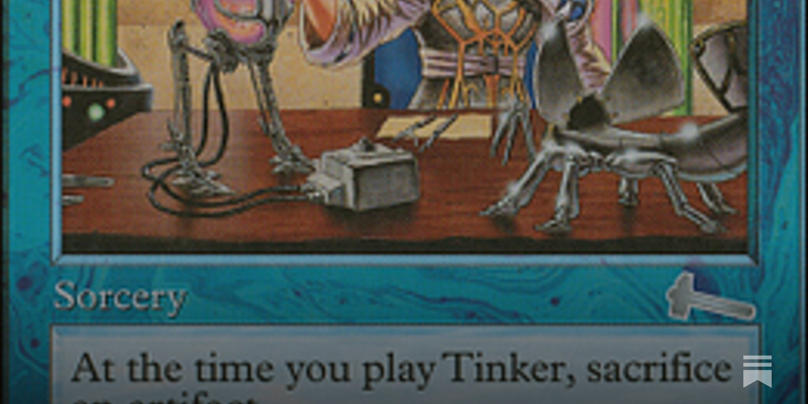Tinker - MTG Card of the Day #4 - Paperwave by Justin Davis Tinker - MTG Card of the Day #4 - Paperwave by Justin Davis