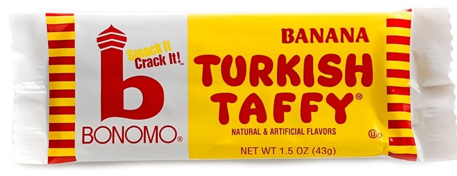 Bonomo Turkish Taffy – Wandawega