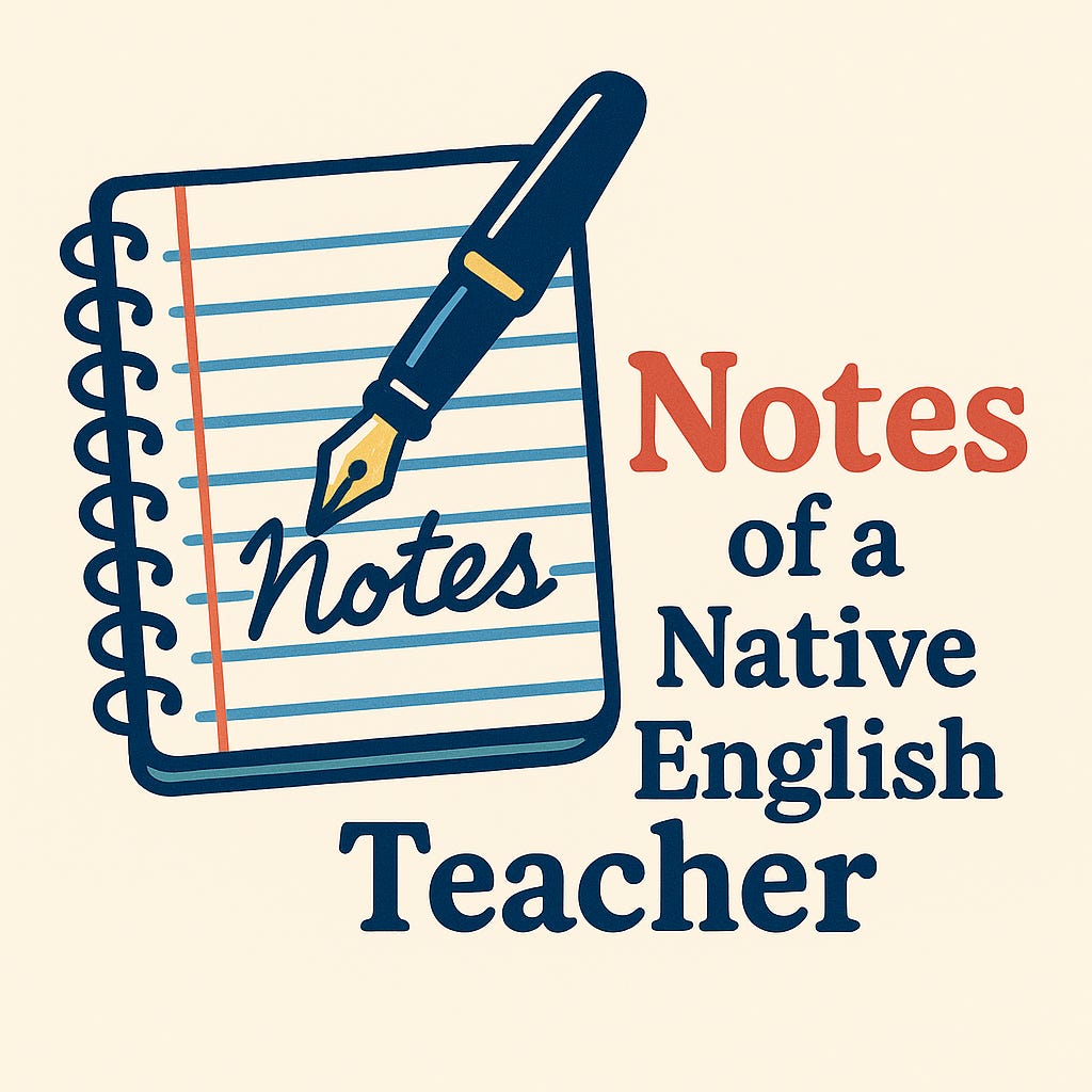 Notes of a Native English Teacher logo