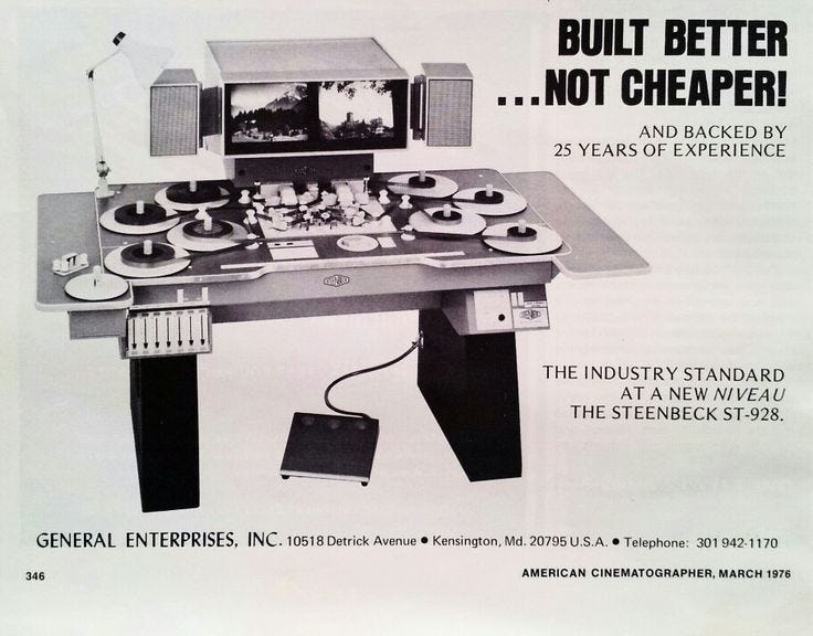 This may contain: an advertisement for general enterprise's microwave oven